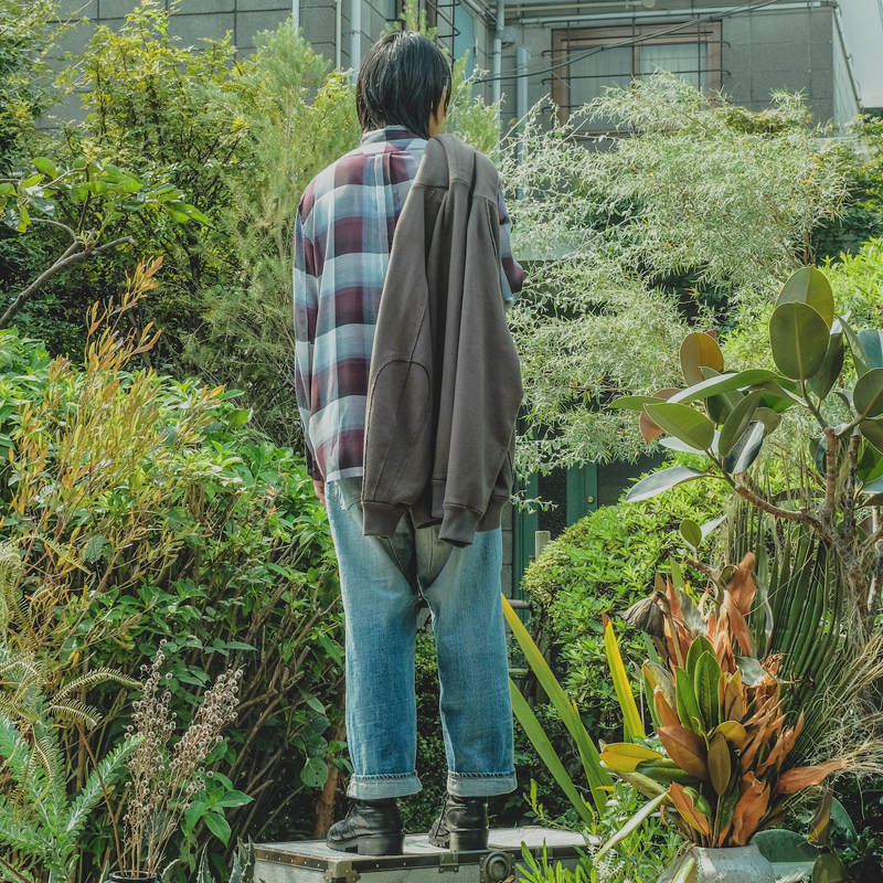 SUGARHILL [ FADE DOUBLE KNEE DENIM PANTS ] FADED INDIGO | ロイド 