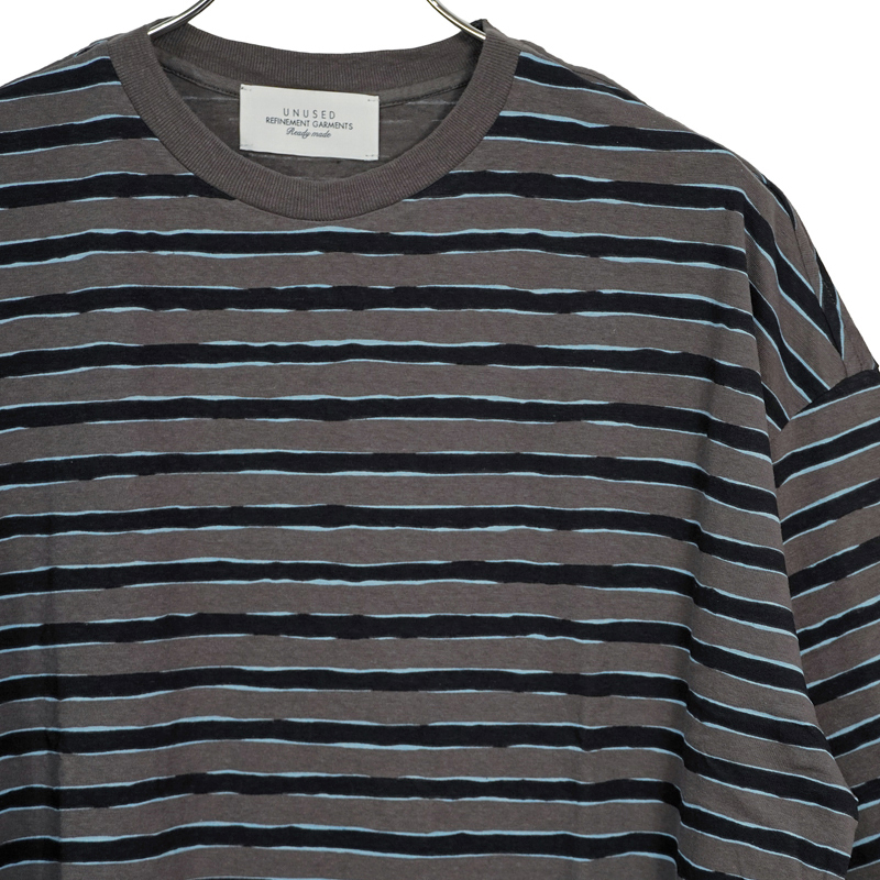 カットソー UNUSED - unused short sleeve border ボーダー Tシャツの 