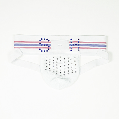 SUGARHILL [ CRYSTAL JOCK STRAP ] WHITE