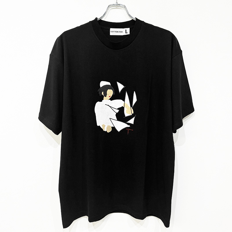 COTTON PAN [ 本能 ] BLACK | ロイド・エフダブリュー (LLOYD FW)