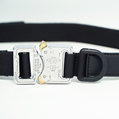 bagjack [ NXL 25mm leather belt ] black