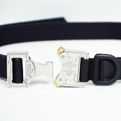 bagjack [ NXL 25mm leather belt ] black