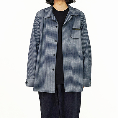 ESSAY [ BDU SHIRT (SH-4) ] NAVY STRIPE