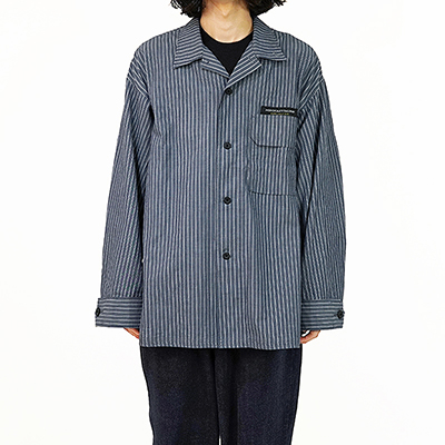 ESSAY [ BDU SHIRT (SH-4) ] NAVY STRIPE