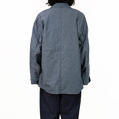 ESSAY [ BDU SHIRT (SH-4) ] NAVY STRIPE