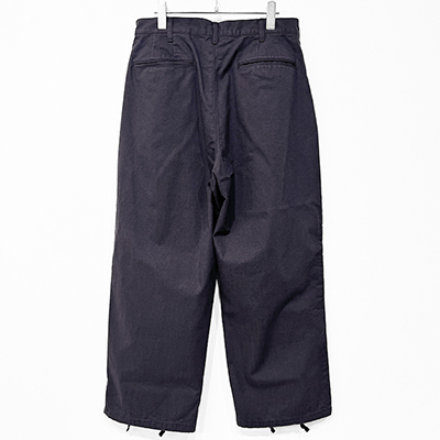VAINL ARCHIVE [ MIL-TROUSERS ] BLACK