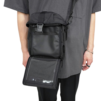 bagjack [ traveller bag (HANR PACK) ] grid gray