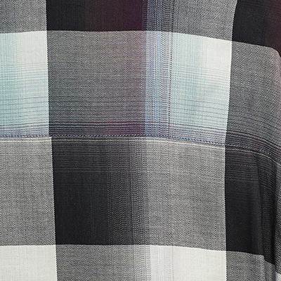 UNUSED [ US2146 (Ombre check open collar shirt) ] MIX | ロイド 