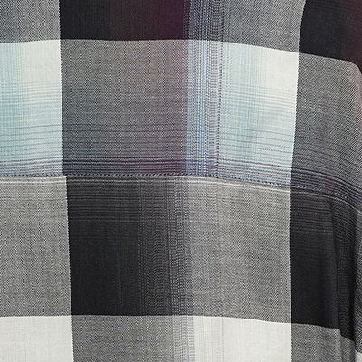 UNUSED [ US2146 (Ombre check open collar shirt) ] MIX