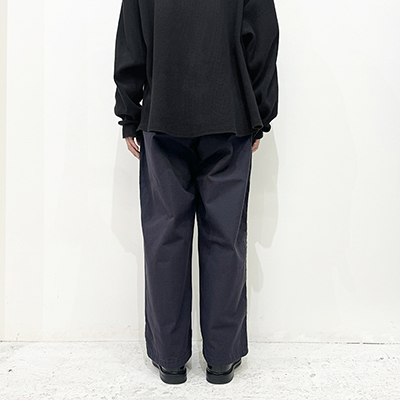 VAINL ARCHIVE [ MIL-TROUSERS ] BLACK