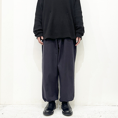 VAINL ARCHIVE [ MIL-TROUSERS ] BLACK