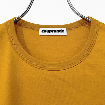 coupronde [ SHORT SLEEVE 6 ] MUSTARD