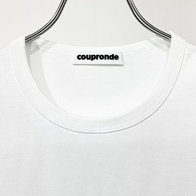 coupronde [ SHORT SLEEVE 6 ] WHITE