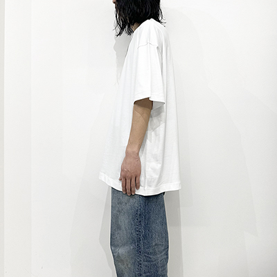 coupronde [ SHORT SLEEVE 6 ] WHITE