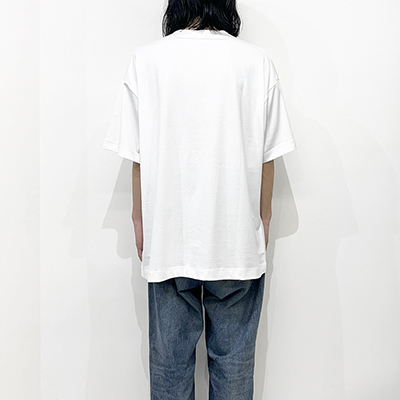 coupronde [ SHORT SLEEVE 6 ] WHITE