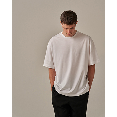 coupronde [ SHORT SLEEVE 6 ] WHITE