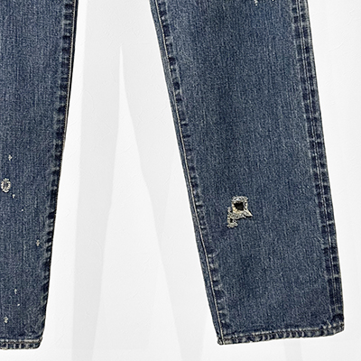 SUGARHILL [ FADED MODERN REGULAR TROUSERS ] FADED INDIGO