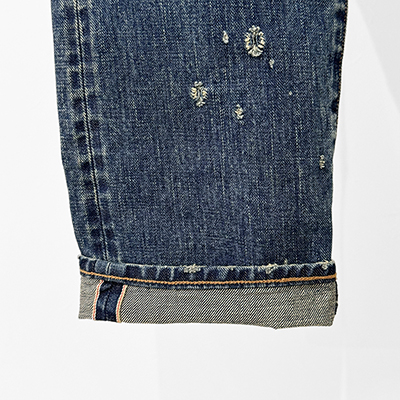 SUGARHILL [ FADED MODERN REGULAR TROUSERS ] FADED INDIGO