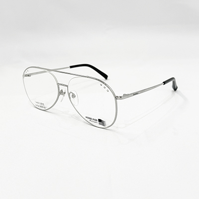 DAIRIKU [ Printed Vintage Sunglass ] Clear Attached Bijou