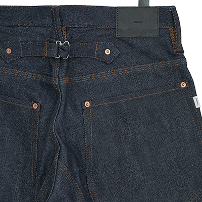 SUGARHILL [ RIGID DOUBLE KNEE DENIM PANTS PRODUCTED BY UNUSED ]