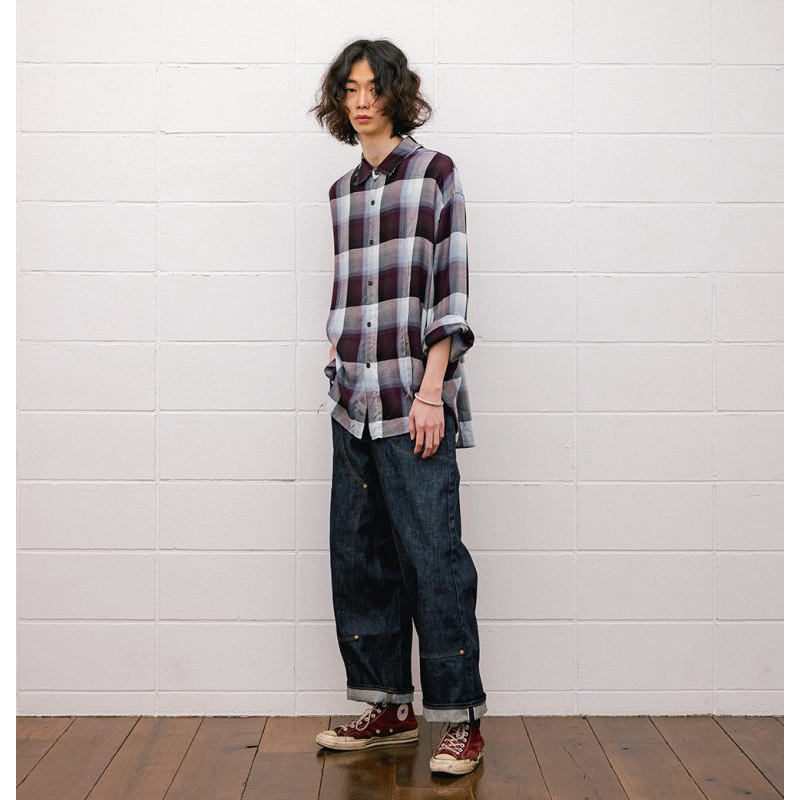 SUGARHILL [ RIGID DOUBLE KNEE DENIM PANTS PRODUCTED BY UNUSED