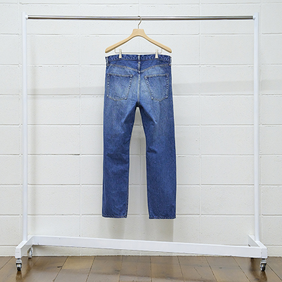 UNUSED [ UW1088 (13oz ripped denim pants) ] INDIGO