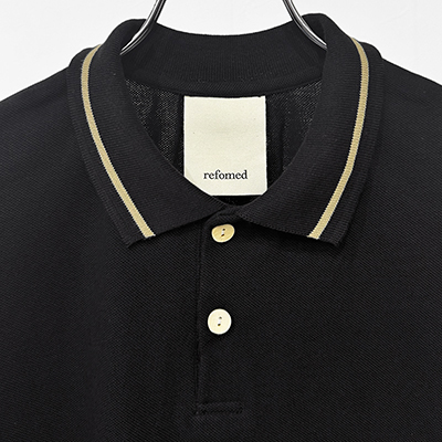 refomed [ OLD MAN POLO ] BLACK