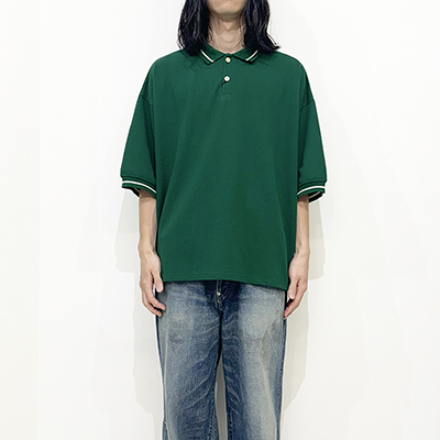 refomed [ OLD MAN POLO ] GREEN