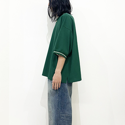 refomed [ OLD MAN POLO ] GREEN