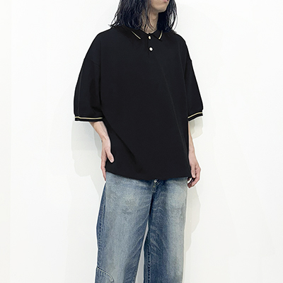 refomed [ OLD MAN POLO ] BLACK