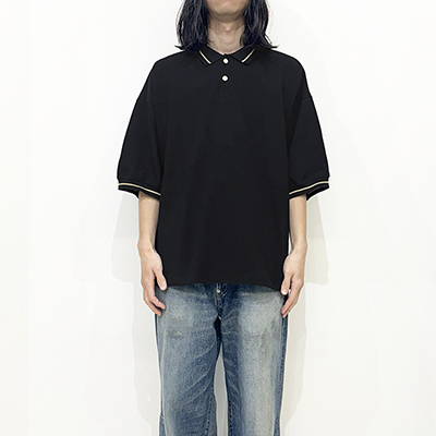 refomed [ OLD MAN POLO ] BLACK