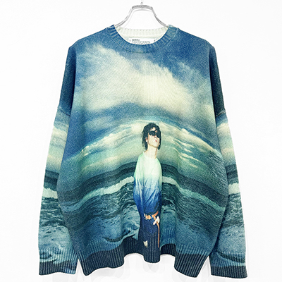 DAIRIKU [ "18SS" Photo Pullover Knit ] Night