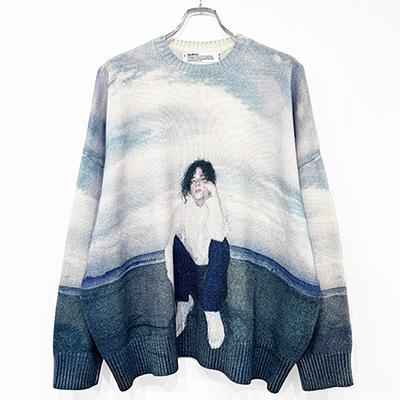 DAIRIKU [ "18SS" Photo Pullover Knit ] Morning