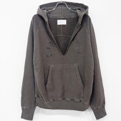 SUGARHILL [ RIPPED HOODIE ] DARK PURPLE