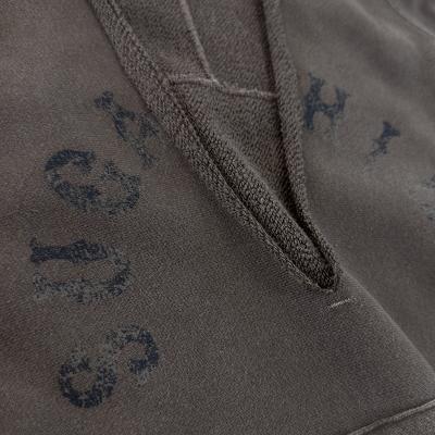 SUGARHILL [ RIPPED HOODIE ] DARK PURPLE