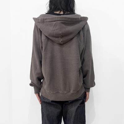 SUGARHILL [ RIPPED HOODIE ] DARK PURPLE