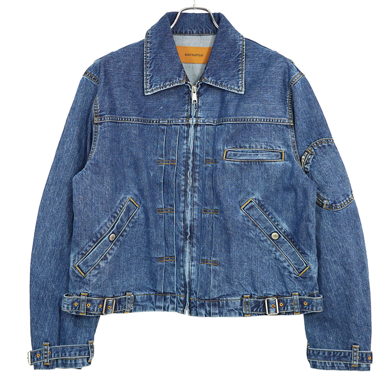 MATSUFUJI [ Stone Bio Wash Denim Jacket ] BLUE | ロイド・エフ ...