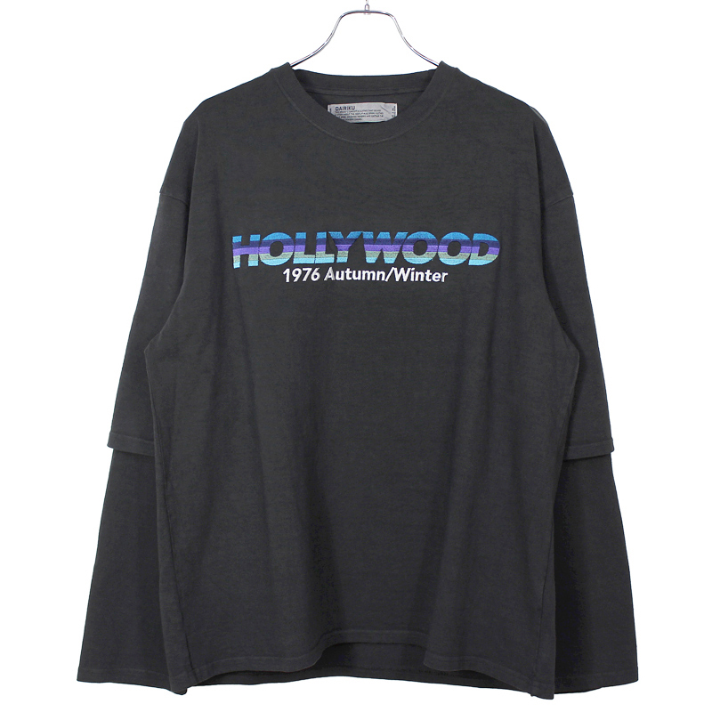 DAIRIKU [ "HOLLYWOOD" Layered T-Shirt ] | ロイド・エフダブリュー (LLOYD FW)