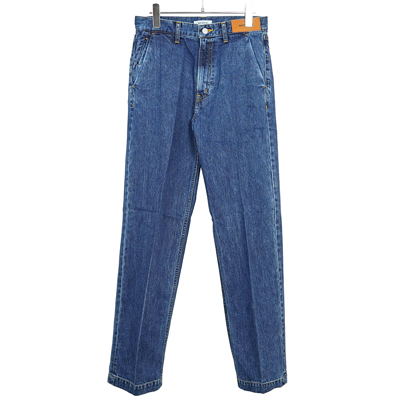 MATSUFUJI [ Stone Bio Wash Straight 5P Denim Trousers ] BLUE