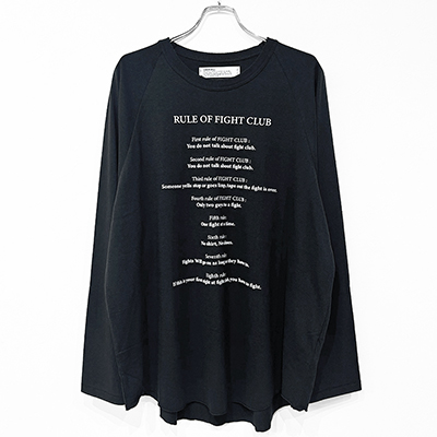 DAIRIKU [ Rule Raglan Tee ] Black