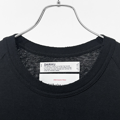 DAIRIKU [ Rule Raglan Tee ] Black