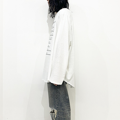 DAIRIKU [ Rule Raglan Tee ] White