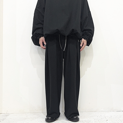 SHINYAKOZUKA [ ORDINARY HOME BAGGY ] BLACK