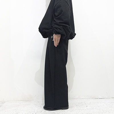 SHINYAKOZUKA [ ORDINARY HOME BAGGY ] BLACK