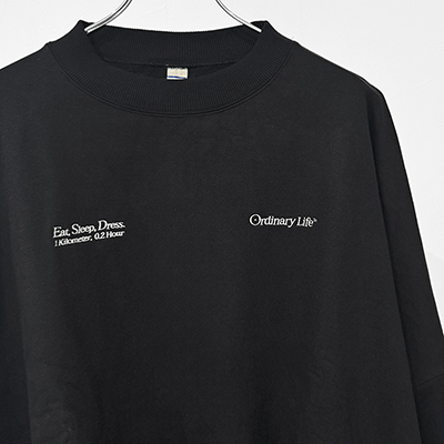 SHINYAKOZUKA [ ORDINARY GIANT CREW ] BLACK