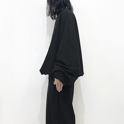 SHINYAKOZUKA [ ORDINARY GIANT CREW ] BLACK