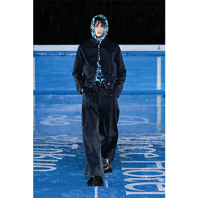SHINYAKOZUKA [ BAGGY WITH DICKIES ] BLACK