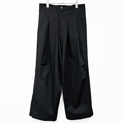 ESSAY [ WIDE OVER SLACKS (P-4) ] BLACK