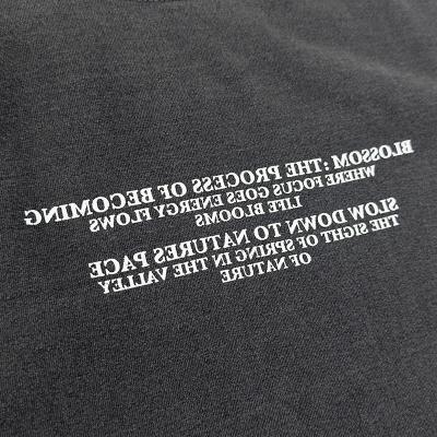 ESSAY [ PIGMENT DROPSHOULDER T-SHIRT (MTS-1) ] BLOSSOM