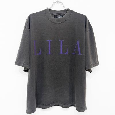 ESSAY [ PIGMENT DROPSHOULDER T-SHIRT (MTS-1) ] LILA